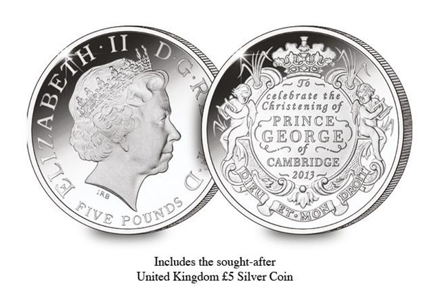 The HRH Prince George of Cambridge Silver Coin (1)